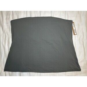 SKIMS Plus Size Fits Everybody Gunmetal Tube Top Built in Shelf Bra SIZE‎ 4X